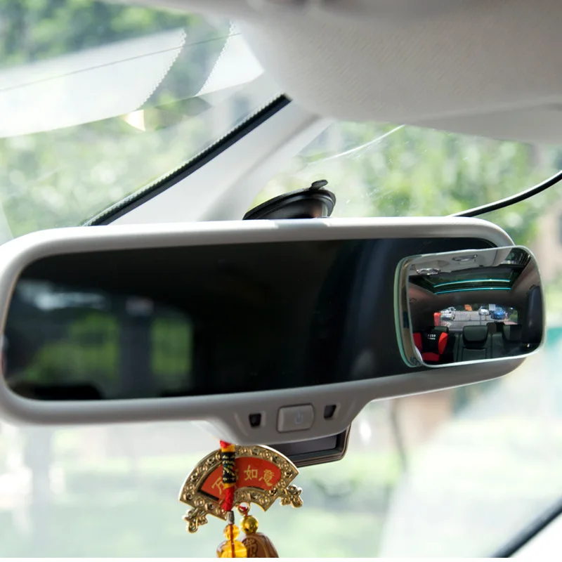 Frameless Rearview Mirror Wide Angle Blind Spot Mirror Adjustable Rearview Convex Mirrors