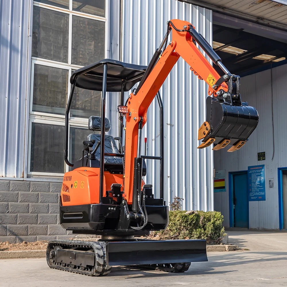 China New Machine EPA 1 Ton Micro Small Mini Excavators Digger Excavator