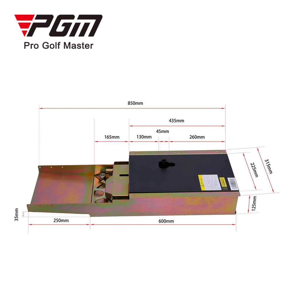 PGM WG022-338 Автоматическая автоматическая система возврата мяча для гольфа автоматического дозатора