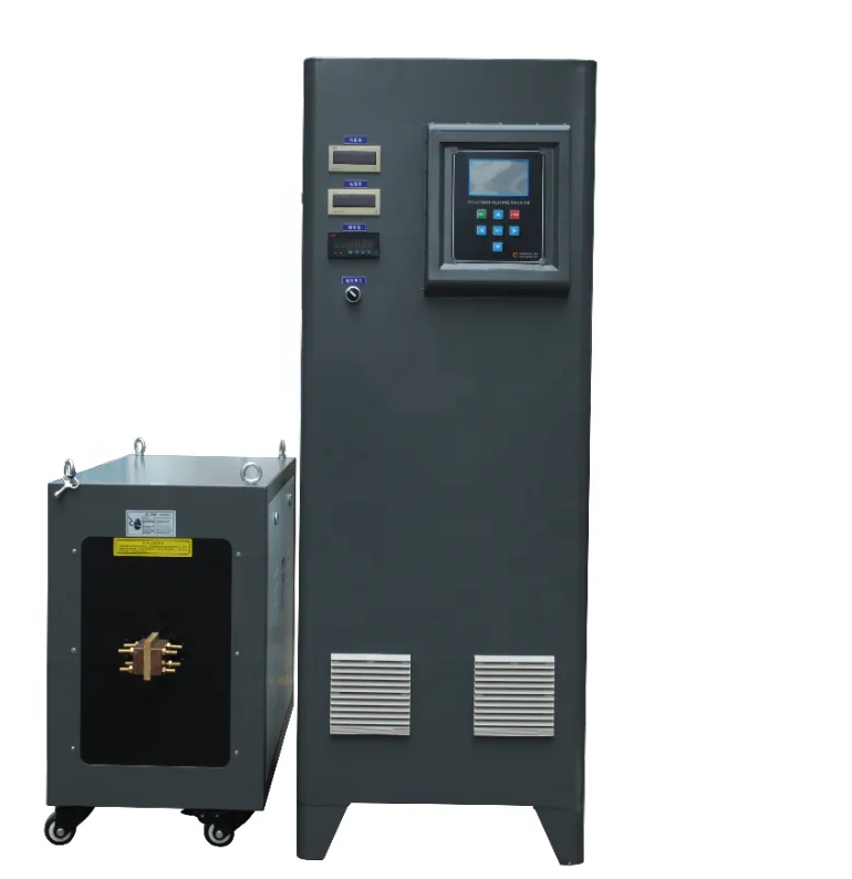 FCC 200KW 5-20khz Light touch screen induction heating machine