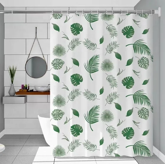 Wholesale customization 72*72 peva waterproof shower curtain