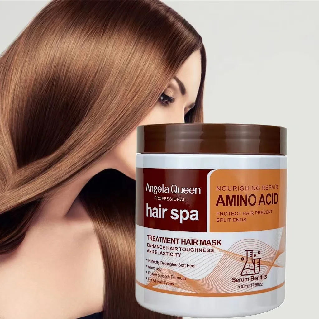 Collagen hair spa hair mask dyeing hair care cream steaming-free can not catch the repair baking oil.