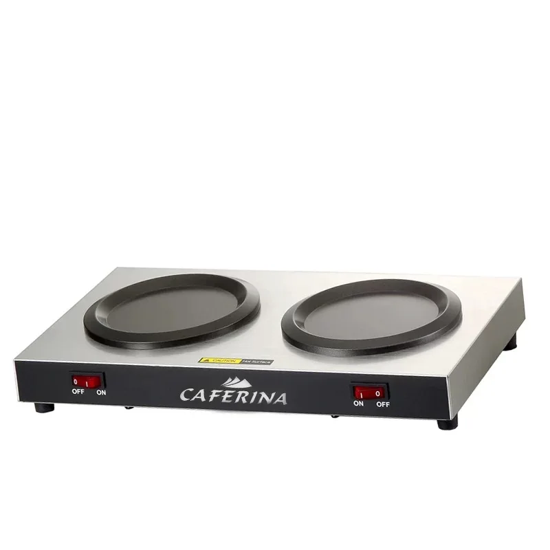Double head coffee warmer tea boiler coffee machine coffee stove tea warmer