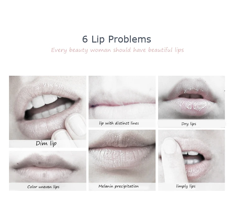 Goochie 7 days magic pink up lip gloss for dark lips