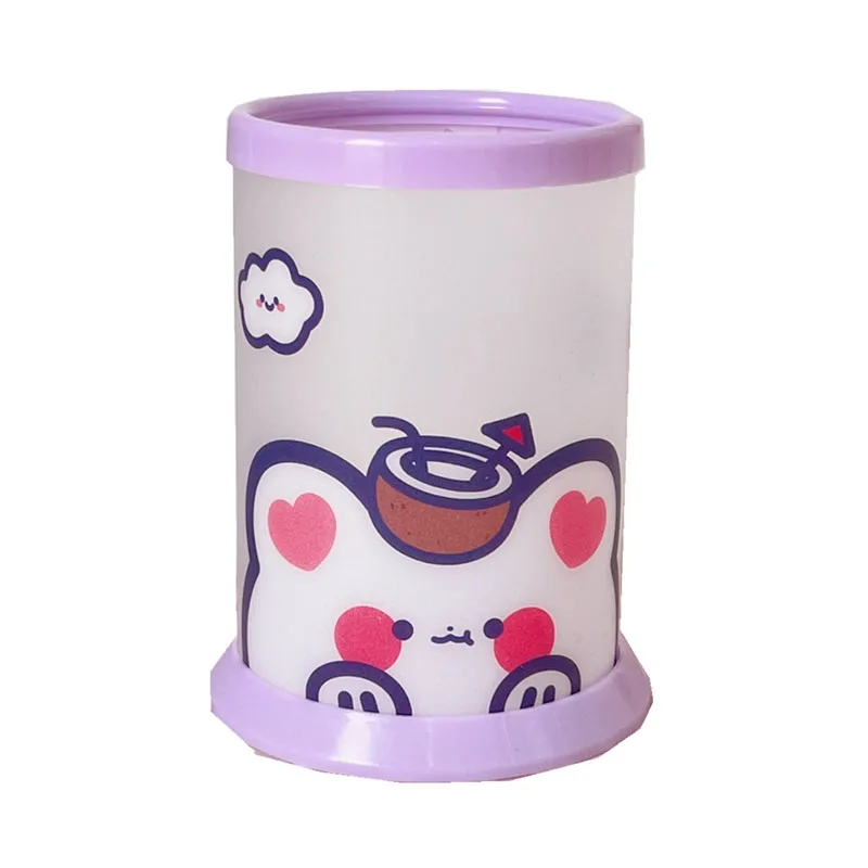 Creative DIY Pen Barrel Desktop Stationery Pen Holder for Students