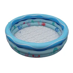 3 Rings Kiddie Pool for Toddler Kids Donut/Flower/Ocean life inflatable water pool for kids paddling pool for pet dogs