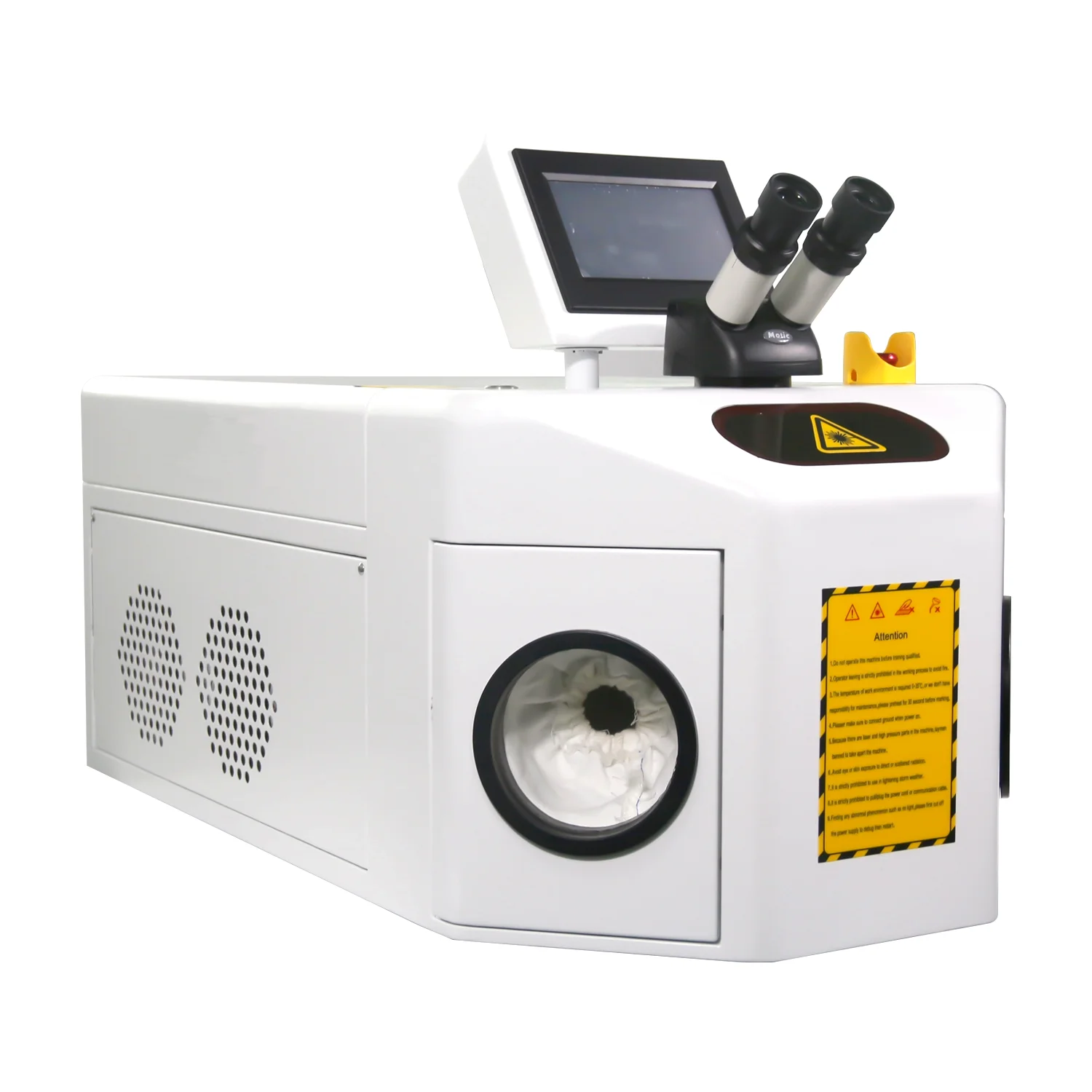 Stand Type YAG 200W Jewelry Laser Welding machine Jewelry Laser Beam Welding Machine 100 Joules