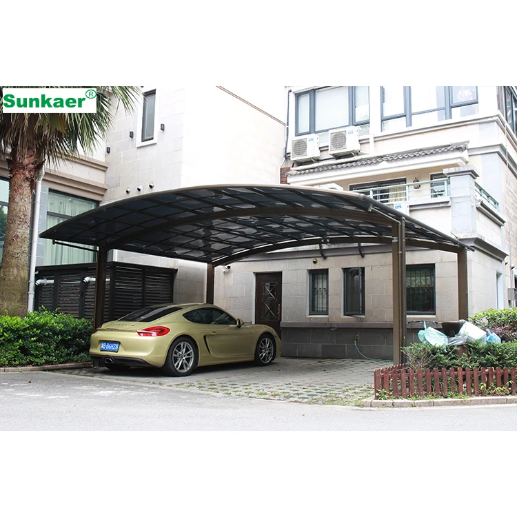 Manufacturer supply uv blocked OEM/ODM cantilever carports prices kits mobile garage carport tent for sale