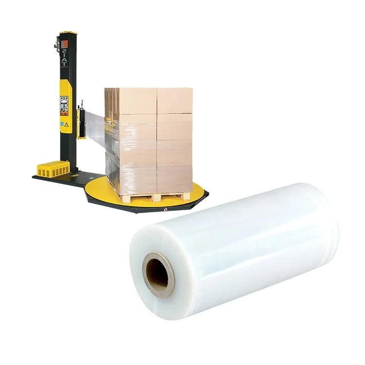 Machinery Clear Wrap Pallet Wrapping Packing Machine Use Stretch Film With Laminated