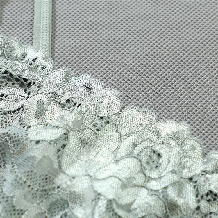 Cross-border foreign trade lace thin belt luxury diamond trim cut-out temptation panties sexual and emotional fun cotton thong