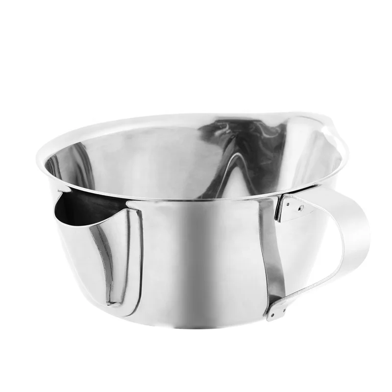 Кухонный масляный фильтр из нержавеющей стали 304, чаша, сепаратор для супа, сетчатый фильтр с ручкой