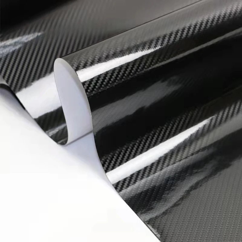 3D 4D 5D Car Carbon Fiber Tape DIY Protector Strip Auto Door Sill Side Mirror Anti Scratch Waterproof Protect Film