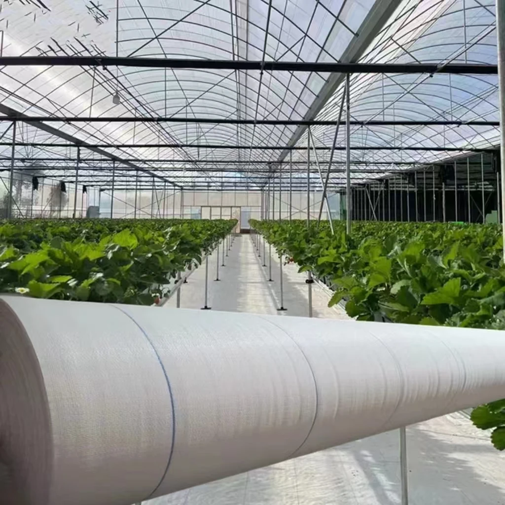 As customized Perforable and Sliceable Hot Sell Weed Mat PE Plastic Weed White Mat Fabric Cloth Weed Barrier   Ground Cover