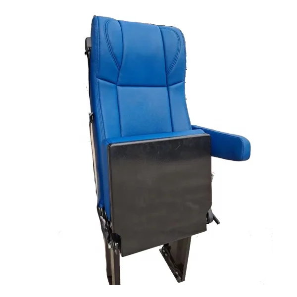 Fold up rotation ambulance seat