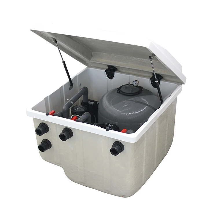 Swimming Pool Pikes brand Wholesale ozone generator in ground cartridge integrated water pool water treatment