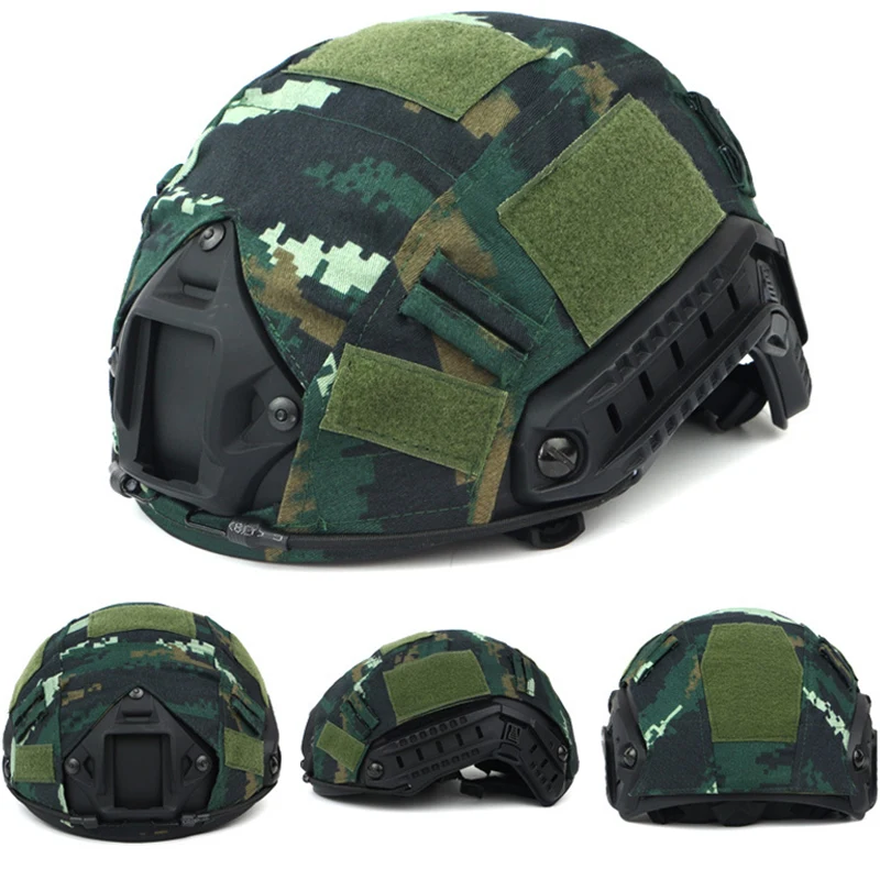 FAST winter and summer tiger spot camouflage helmet hood cover camouflage helmet cloth cover adjustable