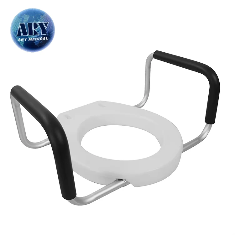 M011 helder Homecare 2-дюймовое PP прочное поднятое сиденье для унитаза с подлокотник приподнятый комод инвалидов