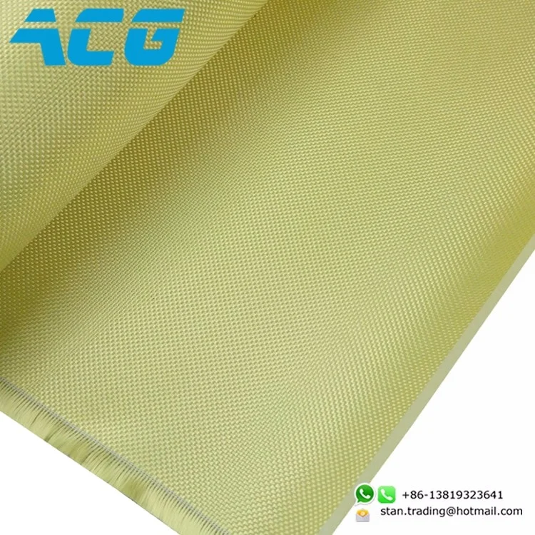 Hot Sell 1500D 220g Aramid Fiber fabric Twill Plain Weave Aramid