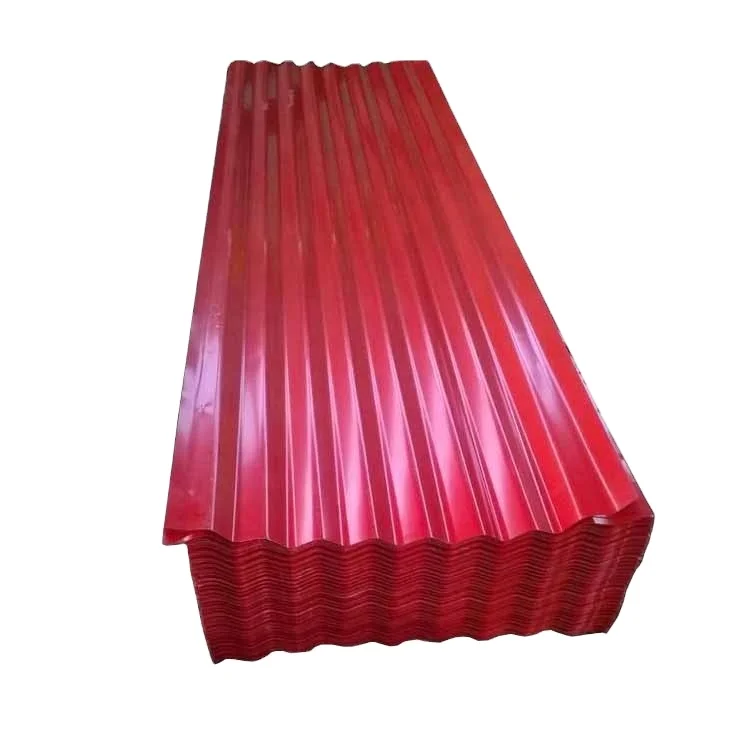 Corrugated prime ppgi PVDF DX51D color coated roofing sheet upvc corrugated roof sheets price per sheet