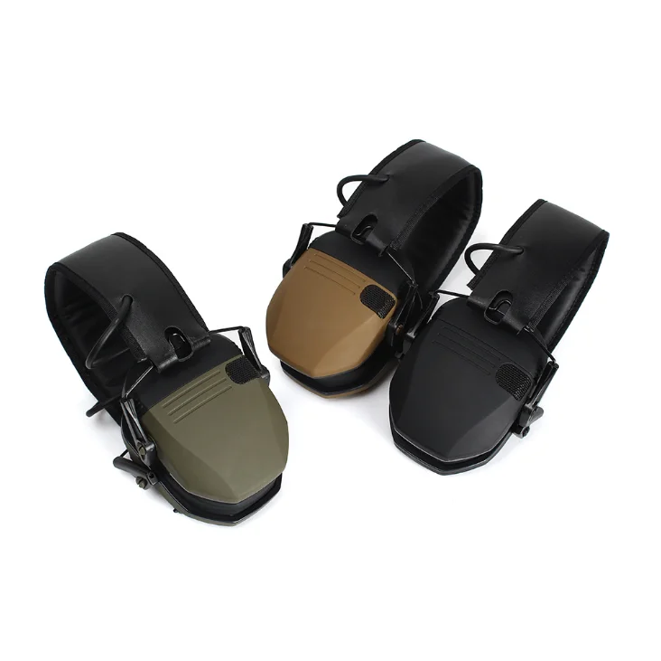 Уличные охотничьи защитные наушники, подключаемые устройства, Электронные Наушники, сильное шумоподавление, наушники для стрельбы