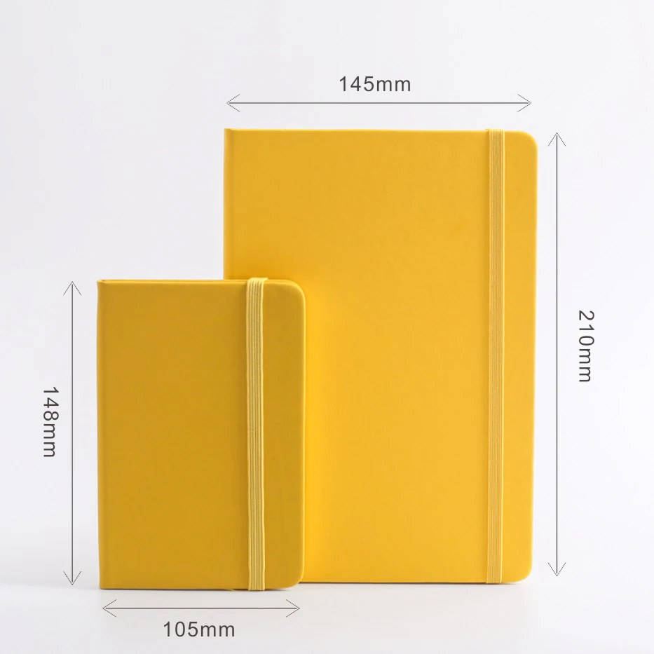 Office Supplies Hardcover Blank Notebook B5,A5,A6 Pu Laser Engraved Gift Logo Unique Notebook Journal Plan Notebook