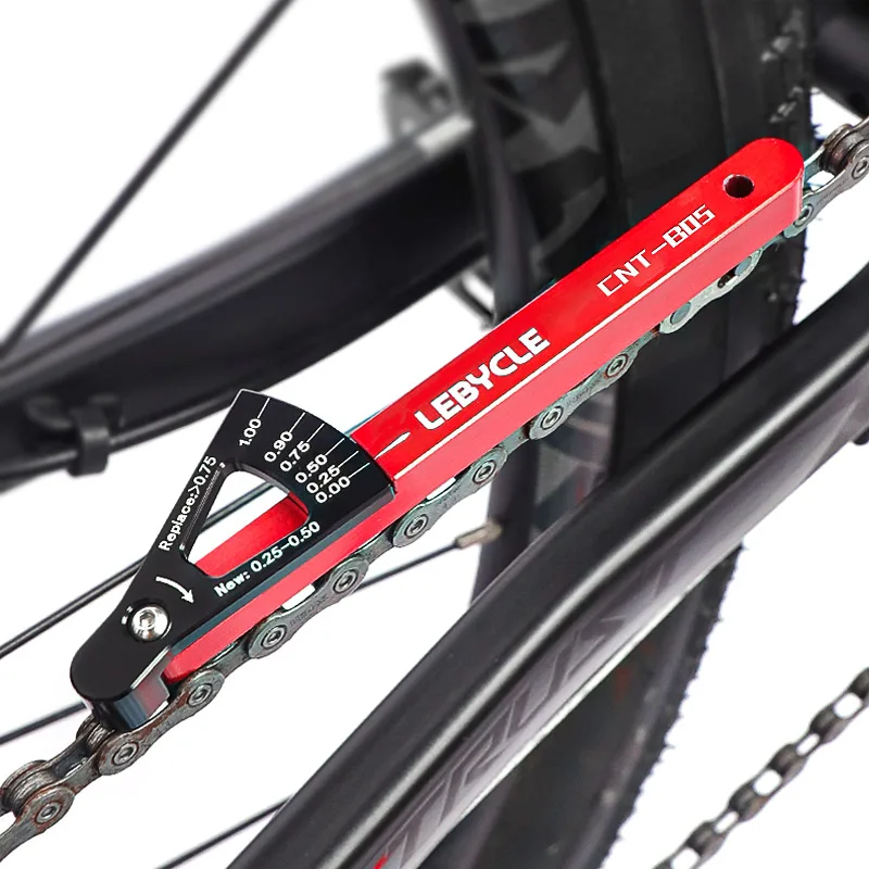 Lebycle MTB инструмент для демонтажа цепи велосипеда (инструмент индикатора износа проверки наборы мульти-функциональные измерения инструмента