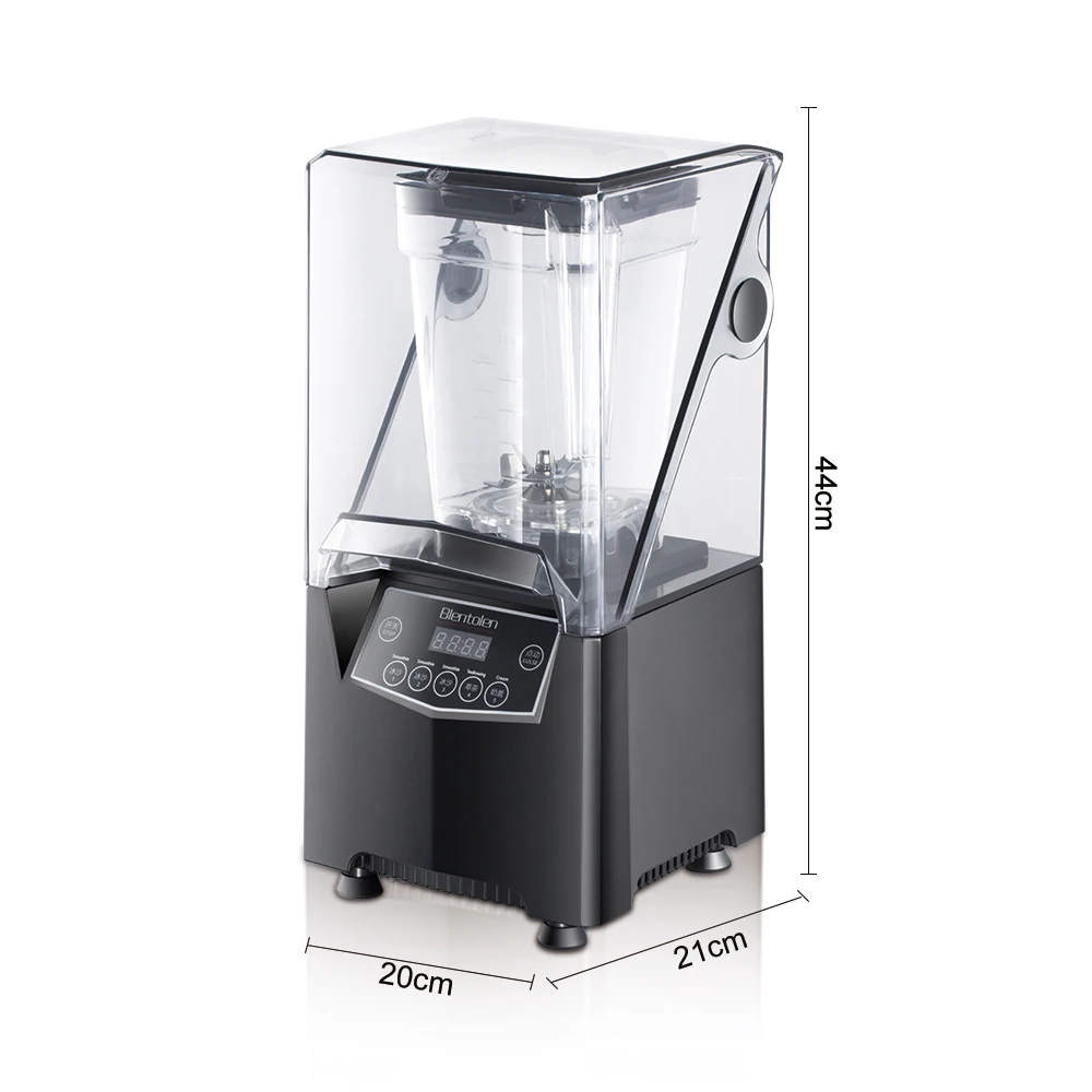 Intelligent touch control 1.8L large capacity 6 blades Electric Mixer Blender Multi Function Commercial Blender