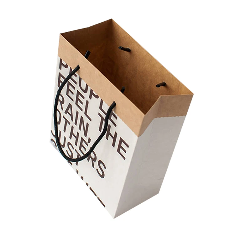 
logo printed food packaging zip lock stand up pouch white craft paper bags 