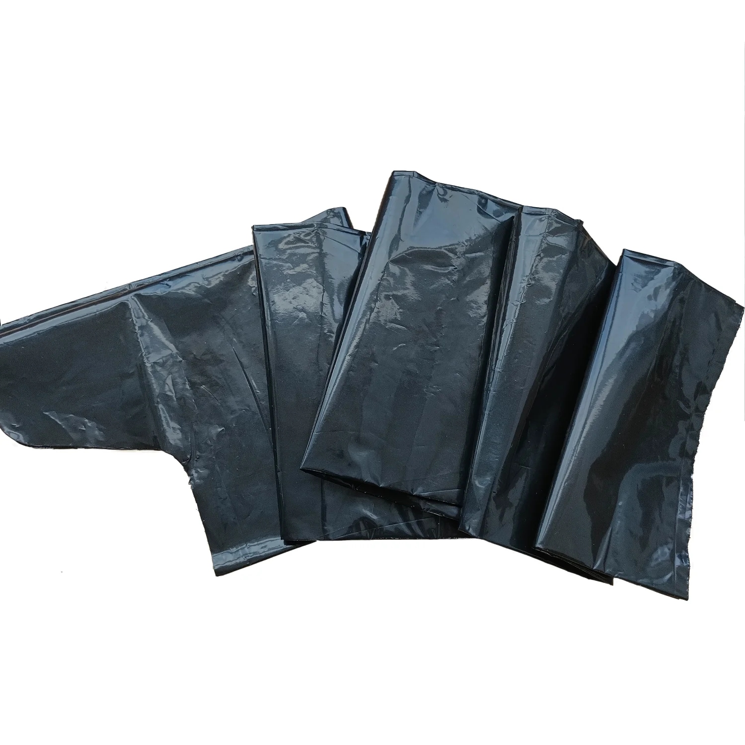 42 gallons trash bags heavy duty 3mil contractor and industrial bags large black plastic