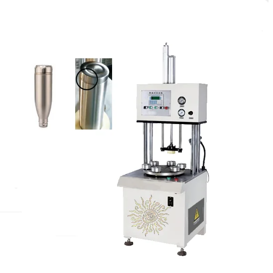 Sun Glory High Capacity Rotary Press Assembling Machine Bullet Flask Making Machine Metal Thermos Manufacturing Plant India 330