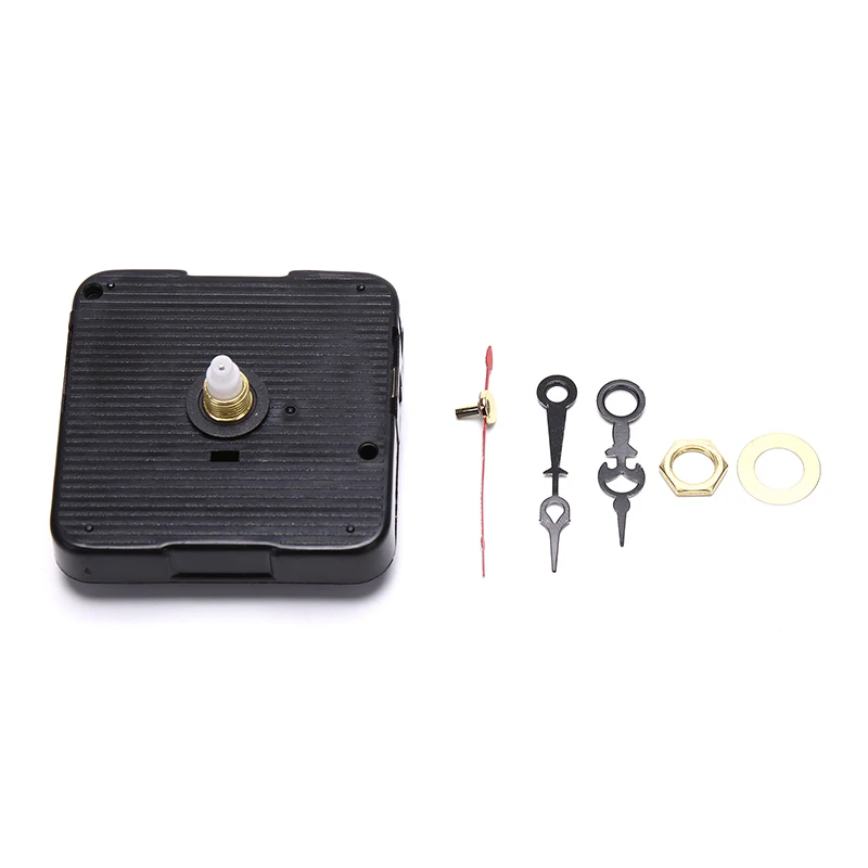1 Set YoungTown 12888 Short Hands Clock Mechanism Movement 12.5mm  13.5mm Shaft Sweep for DIY Wall Clock Repair Replacement