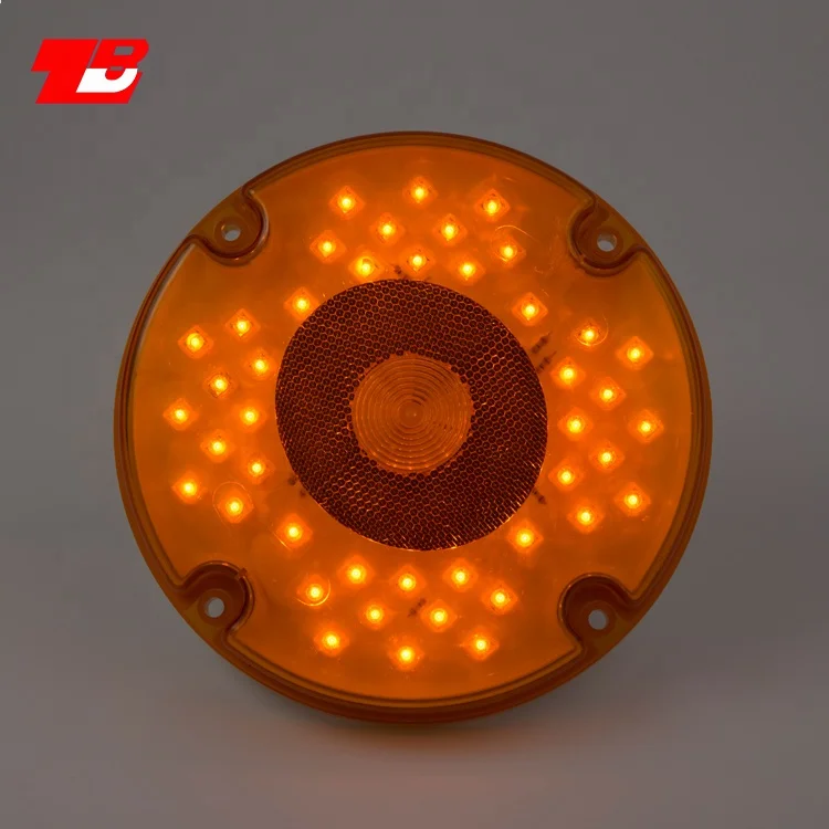 LED Bus Lamp 7Inch 44LED Amber Turn Lamp for Bus Truck Trailer LED Rear Turn Bus Light