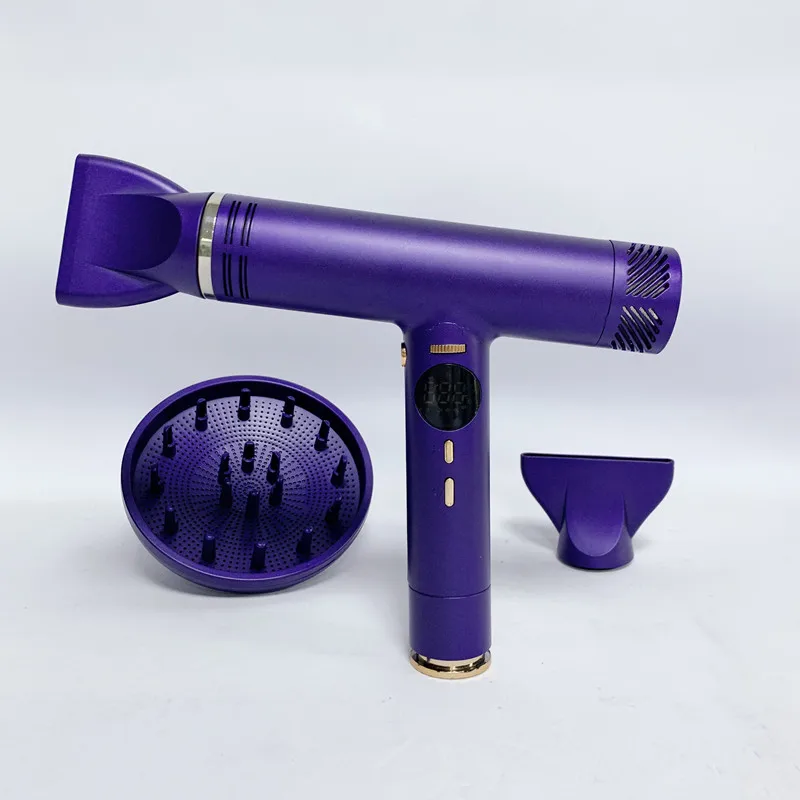 Custom Magnetic Air Concentrator Negative Ion High-Speed Hair Dryer Fashion Salon Home 110, 000 Rpm Low Noise Hair Dryer