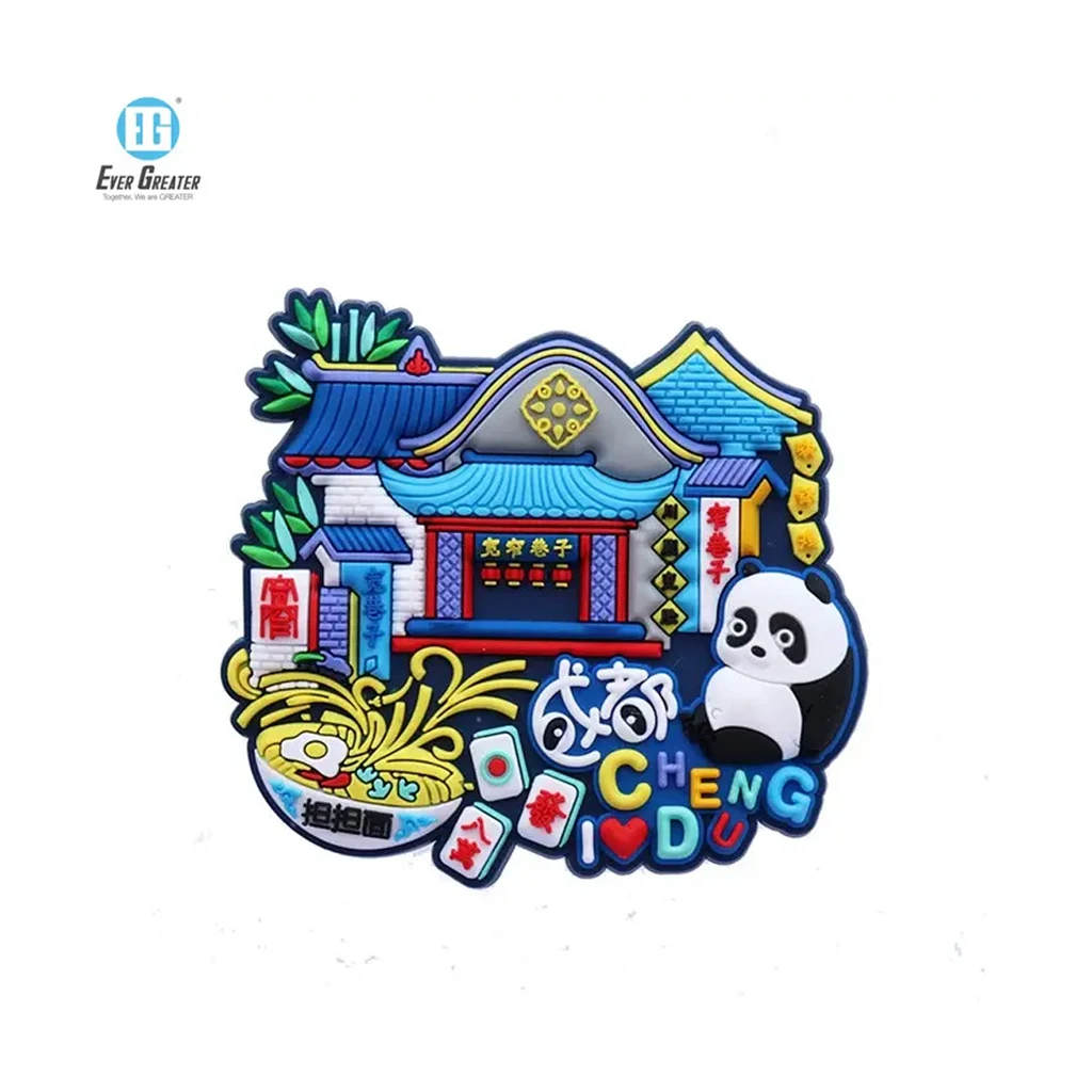Customized Soft Rubberized Fridge Magnets for Countries Worldwide Ideal Promotional Gifts from Reliable Supplier