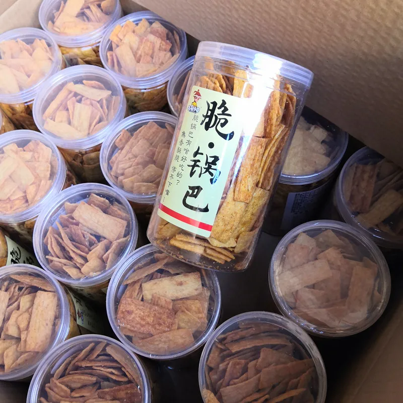 Crispy pot with nobody 210g Chinese snacks Puffed food