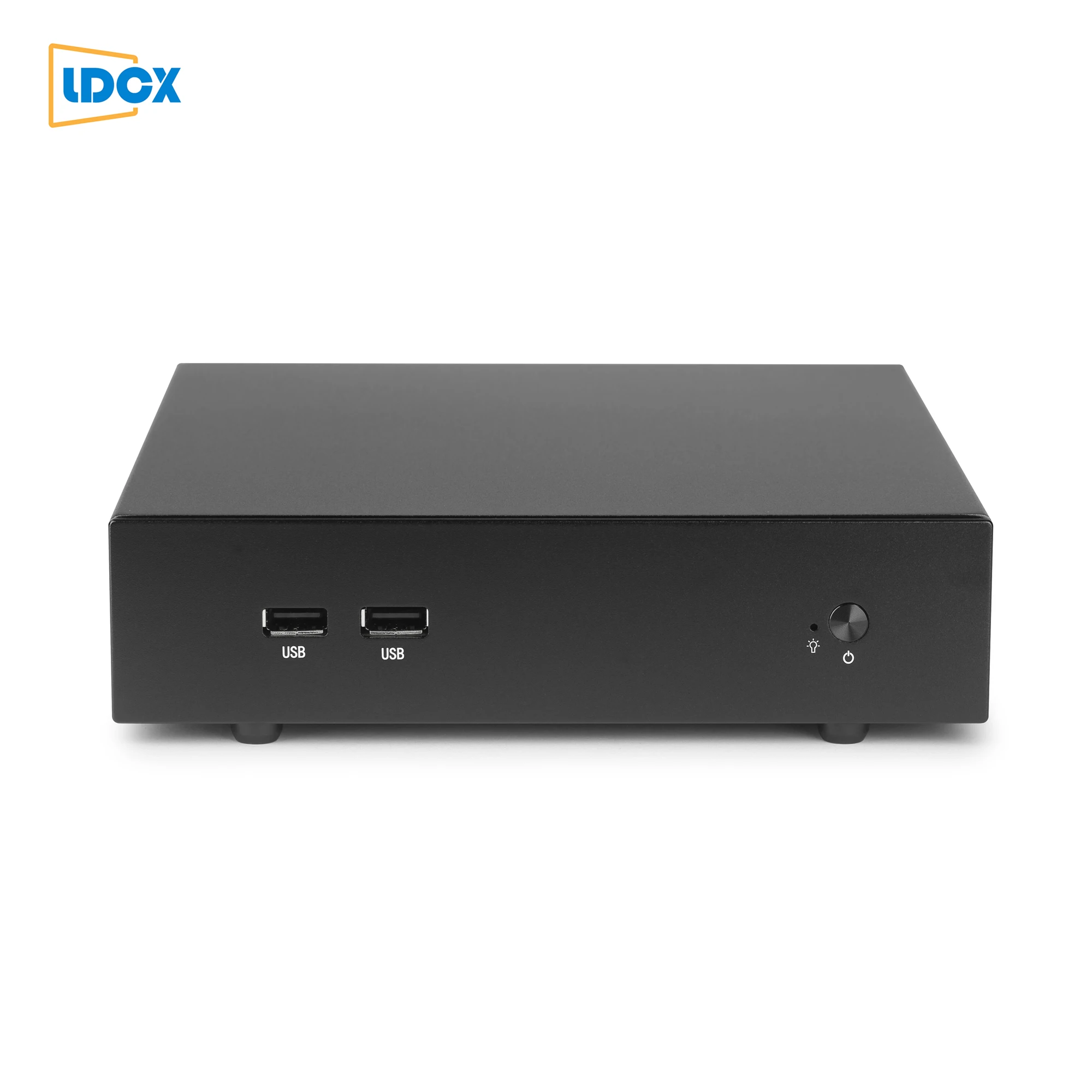 
LDCX Core I5 7200U all aluminum ultra thin 2*ddr4 2LAN Dual core mini PC 