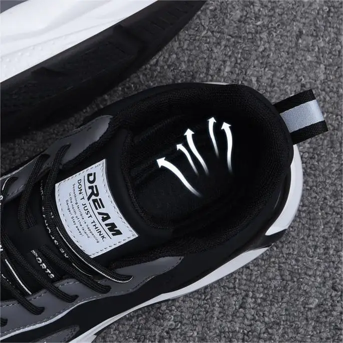 Hot Sell Male New Breathable Sport Running Casual Shoes Mesh Thick Bottom Fashion Jogging Walking Style Shoes Sneaker for Man