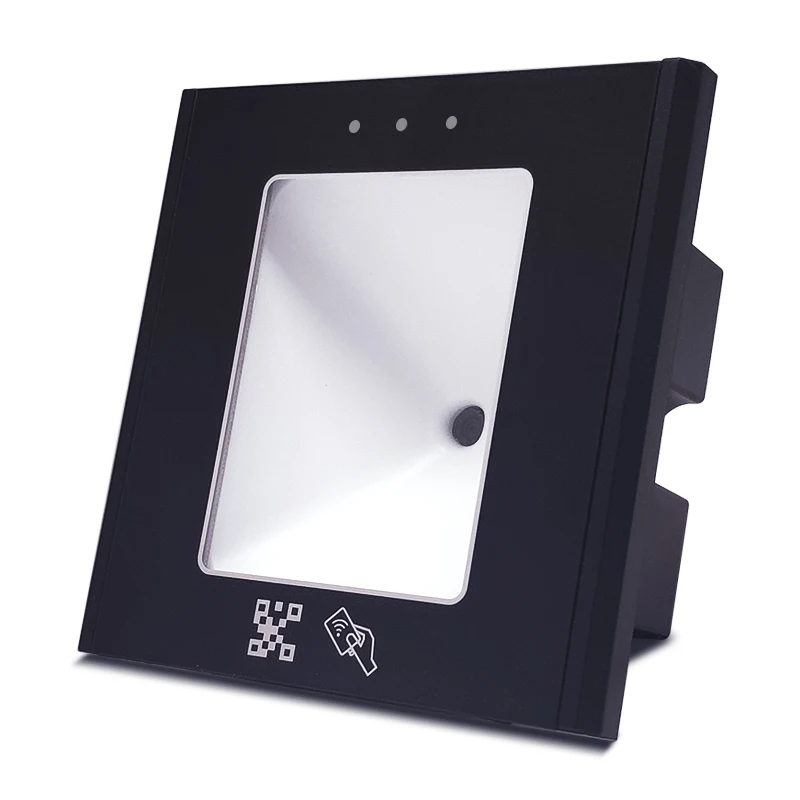 VIANS RFID Reader Access Control card 125khz Scanner USB WEIGAND RS232 RS485 compatible QR Code Scanner