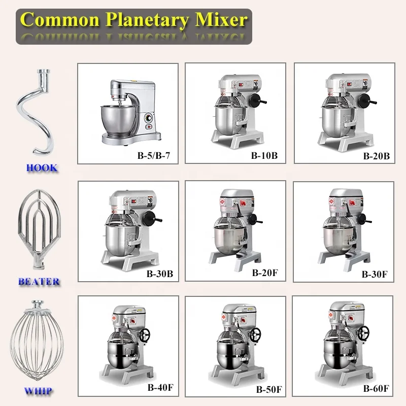Bakery Machine b30 Belt Model 30 Liters Planetary Mixer for sale