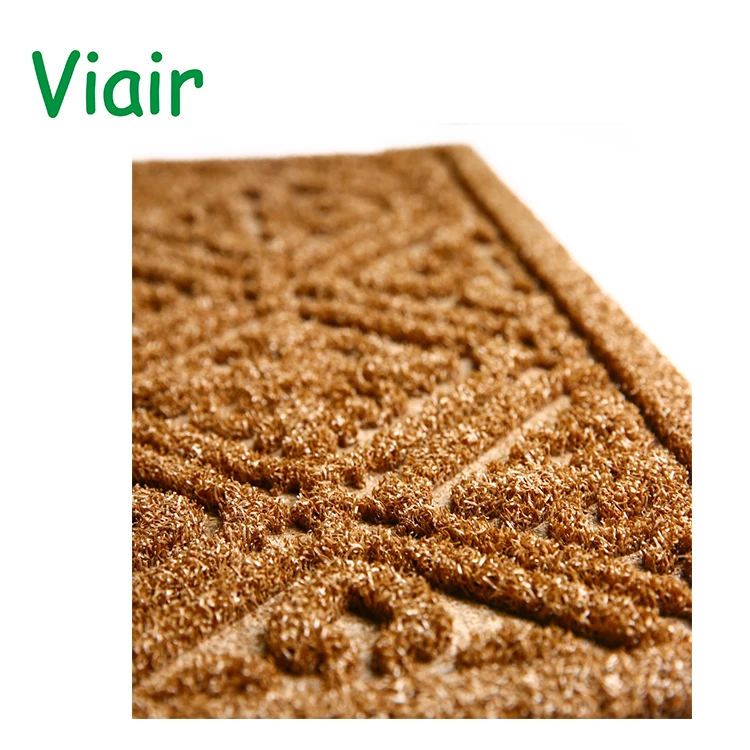 Household Entrance Pvc Rubber Front Door Mat Dirt Trapper Custom Door Mats For Home