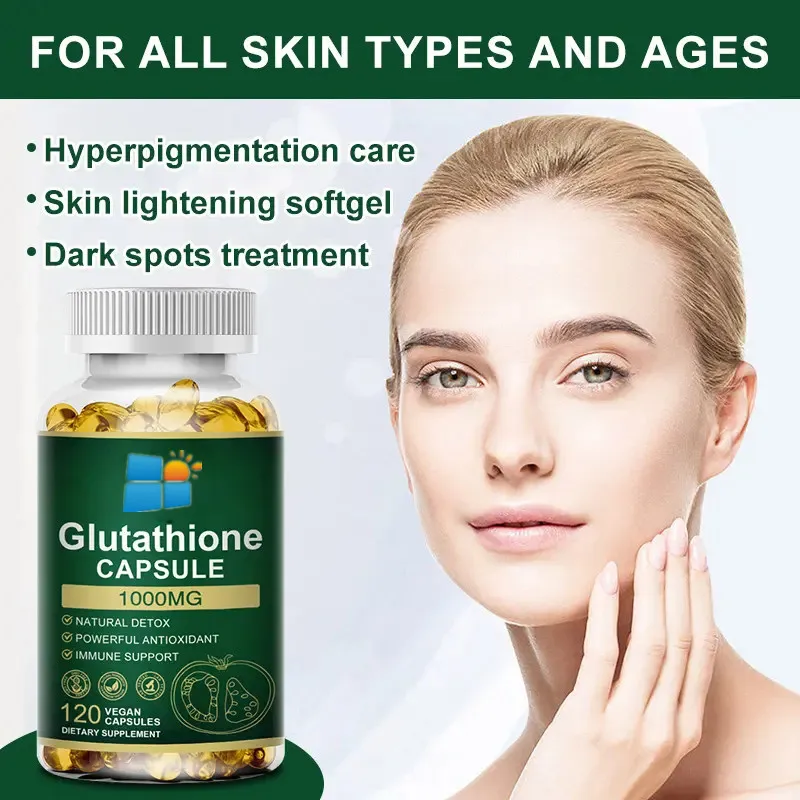 OEM/ODM/OBM Glutathione Capsule With Anti-aging And Collagen Vitamin C Whitening Capsules Booster Immune System