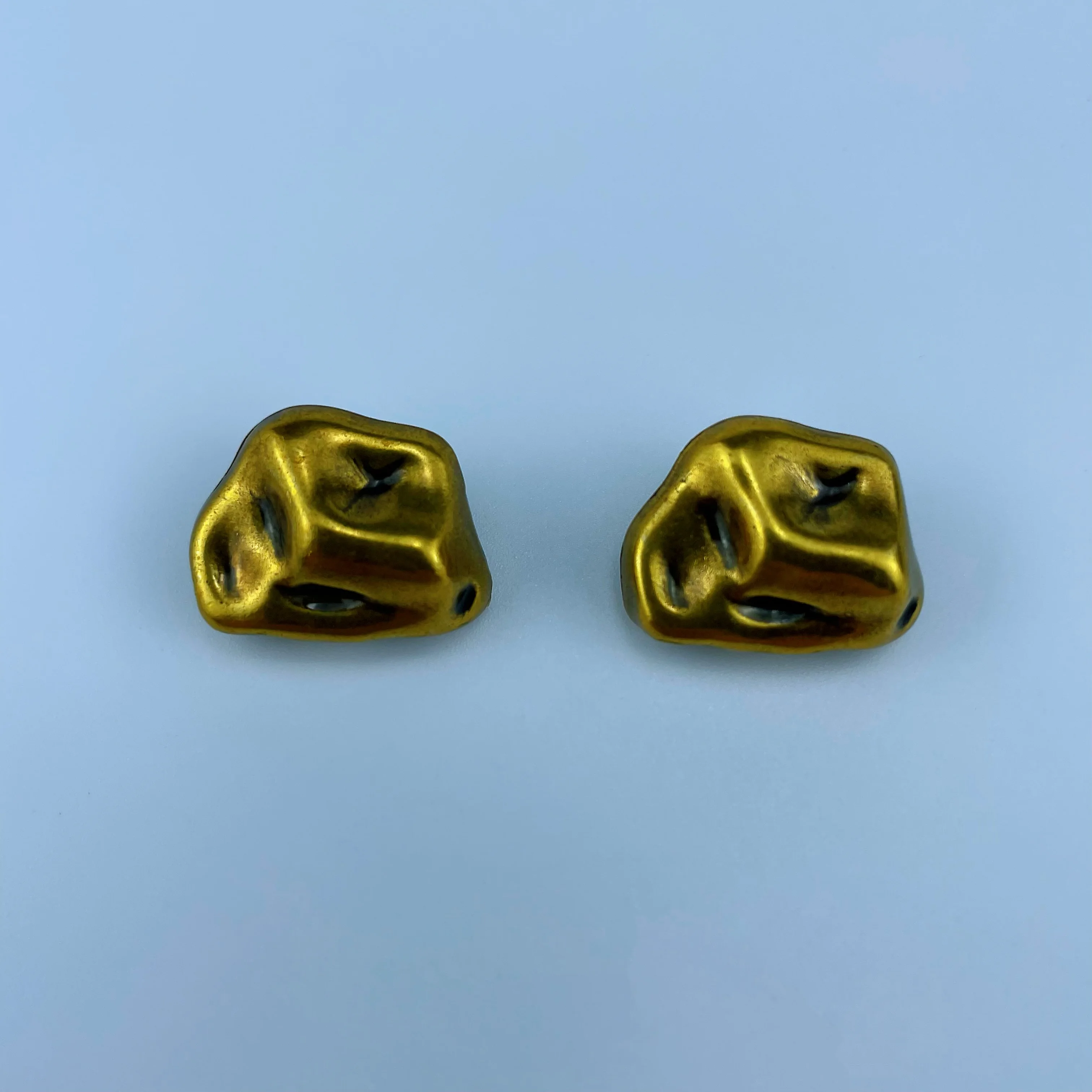 Rhinestone Metal alloy brass sewing button cover fancy Shirt Buttons for men studded skull patterns clothes garment accessories