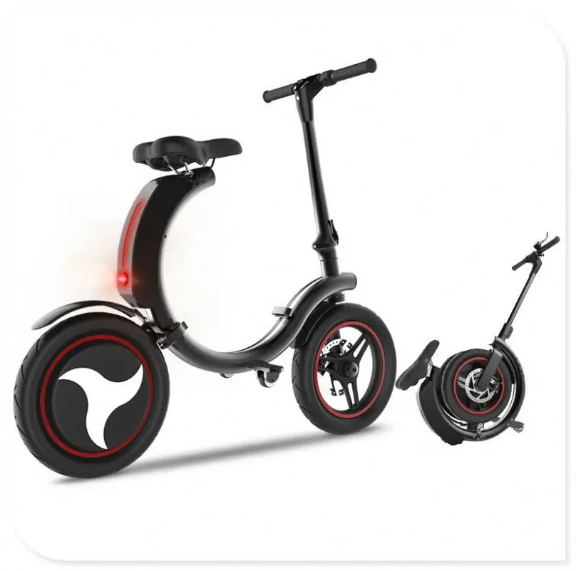 Electric Bicycle for Sharing, Shared Bike Portable Mini E Bike, Teenager and Female Electric Bicycle