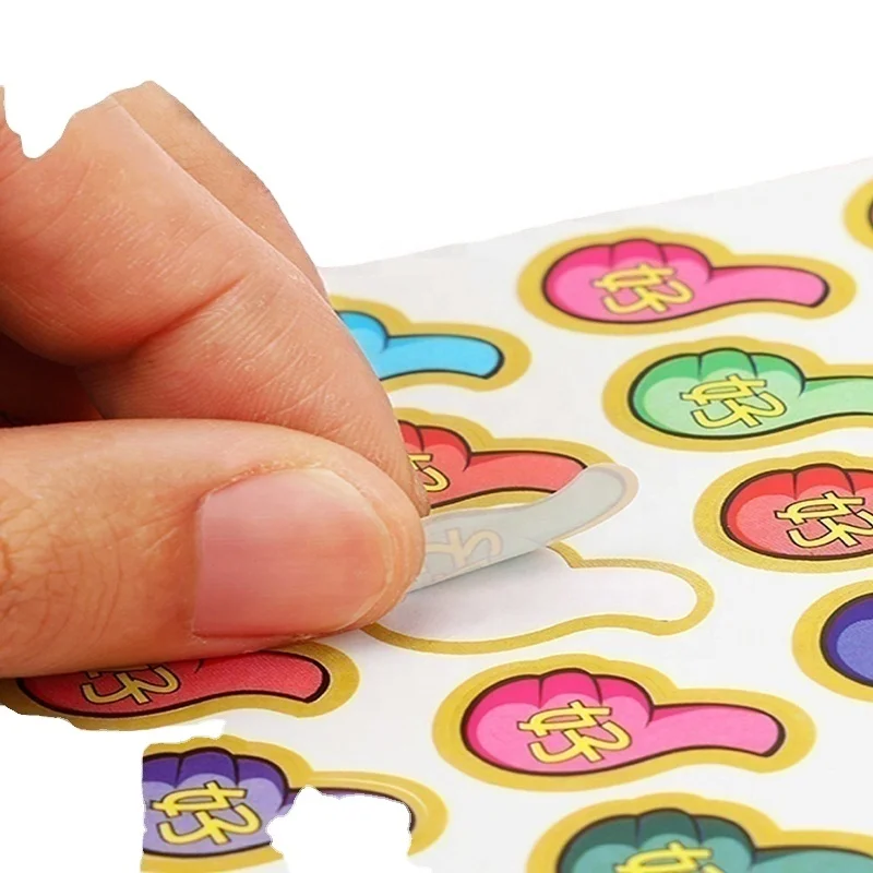 Customized new water cup sticker cartoon sticker printing label stationery label sticker