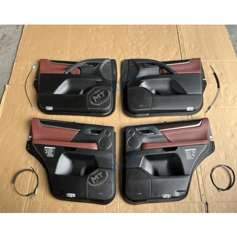 MAICTOP car interior body kit side door plate for lx570 2021 door panel upgrade kit