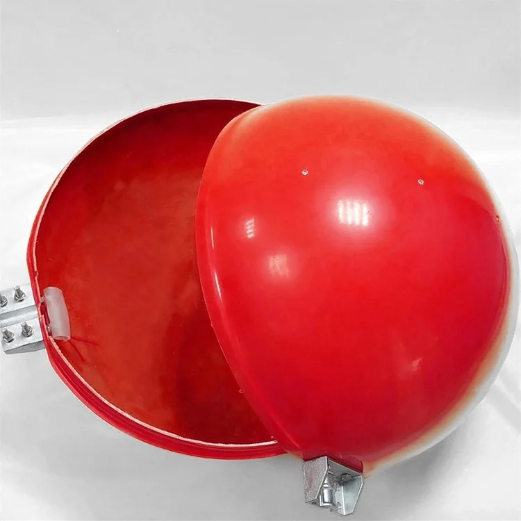  Factory Direct Fiberglass Red High Temperature Resistant Warning Sphere From