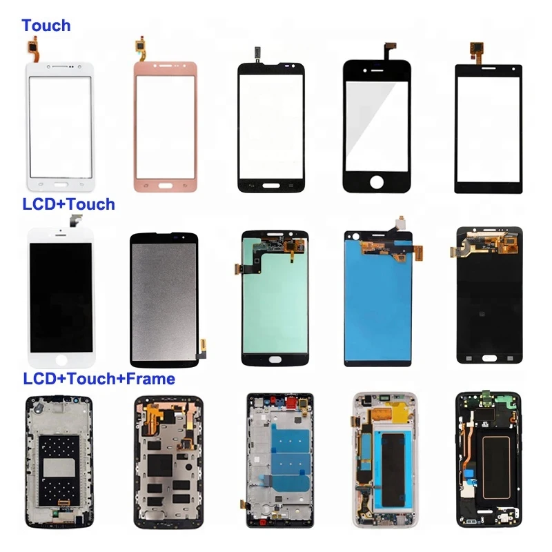 
Phone Repairing Screen LCD Original OLED LCD Touch Glass for Samsung Galaxy S7 For Huawei Y7 2018 