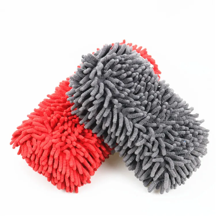 Microfiber car wash sponge premium chenille super to pollute car clean tool car supplies cleaning hand sponge