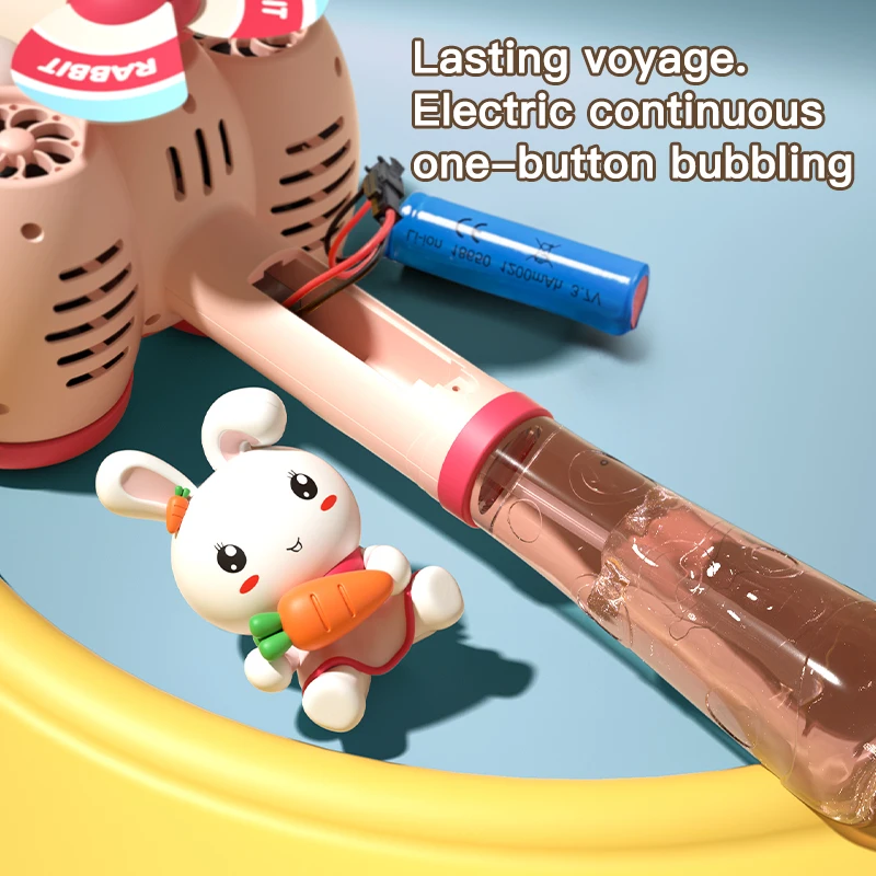 Factory Outlet Summer All Types Automatic Bubble Maker bazooka bubble machine 20 holes Space Bazooka Bubble Wand Toys