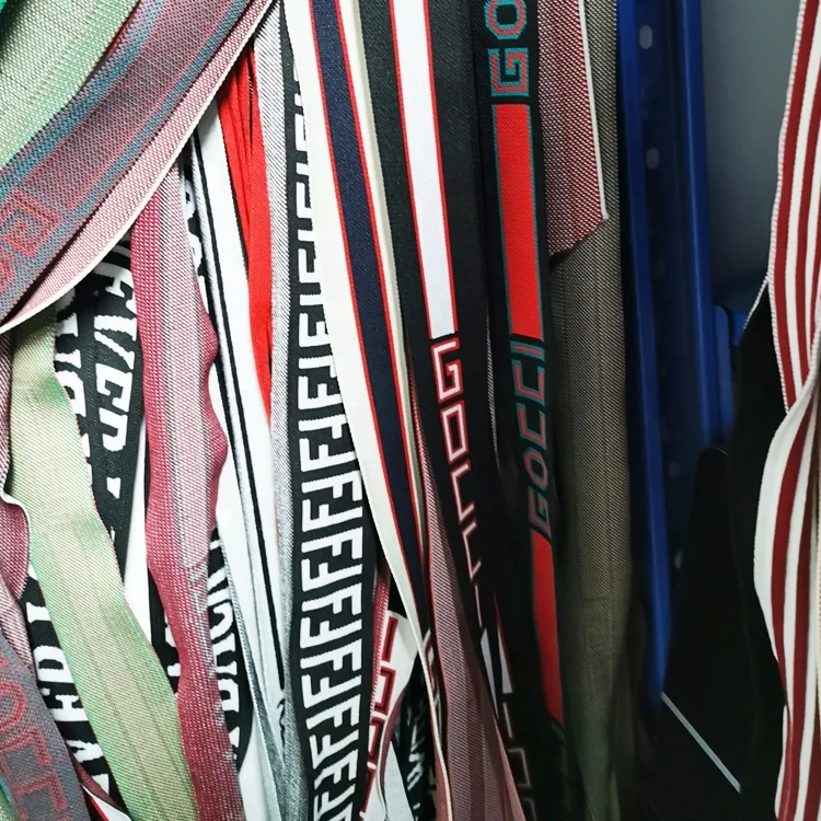 High Quality Jacquard Knit Elastic Webbing Band with letter pattern